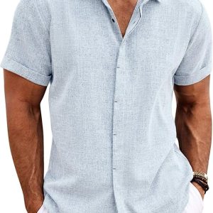 Letest Shit, Blue Shirt, Brande shirt