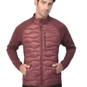Woodland Mens Polyster Casual Regular Fit Sweatshirt (Maroon)